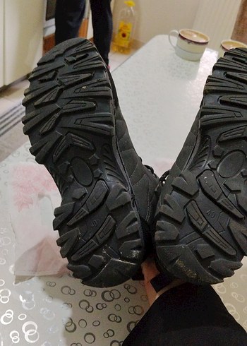 Erkek Siyah Gri Bağcıklı Outdoor Bot - Görsel 6