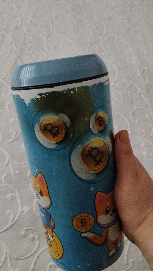 Renkli Mavi Çocuk kumbara - Görsel 5