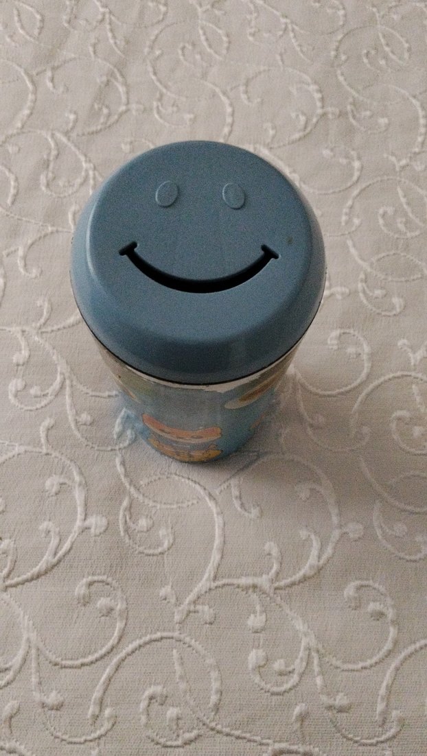 Renkli Mavi Çocuk kumbara - Görsel 2