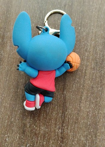 Renkli Püsküllü Basketbol Temalı Anahtarlık - Görsel 2