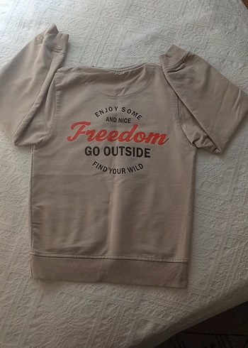 Diğer Gri Baskılı Erkek Çocuk Sweatshirt