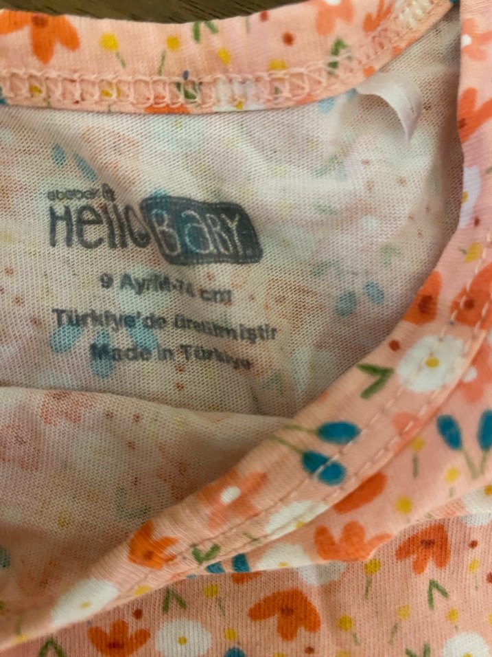 Dantel Detaylı Pembe Bebek Kısa Tulum - Görsel 2