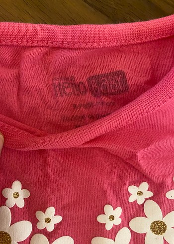 Pembe Kız Çocuk Kısa Kollu Tişört - Görsel 2