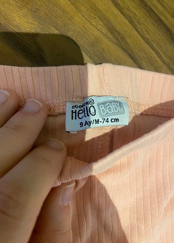 Pembe Pilili Kız Çocuk Tayt - Görsel 2