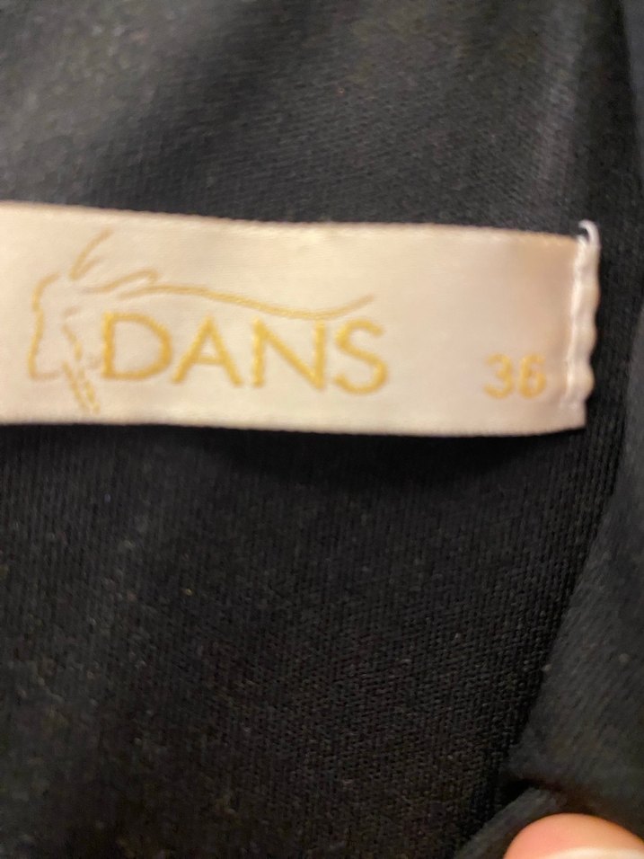 Kısa Kollu Drapeli Siyah  Elbise - Görsel 5