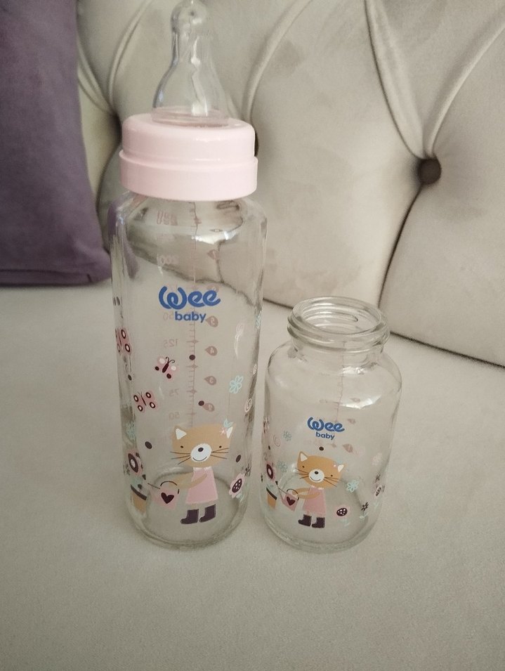 Pembe Pastel Bebek Biberonları Seti - Görsel 3