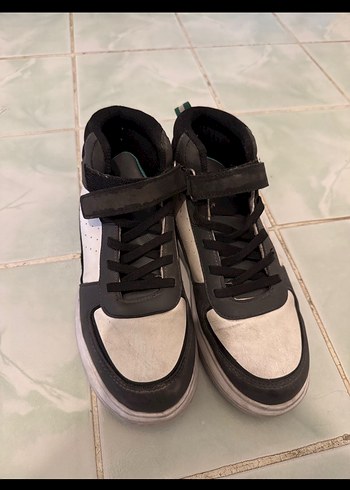 Yeşil Yılan Desenli Erkek Çocuk Spor Ayakkabı - Görsel 4