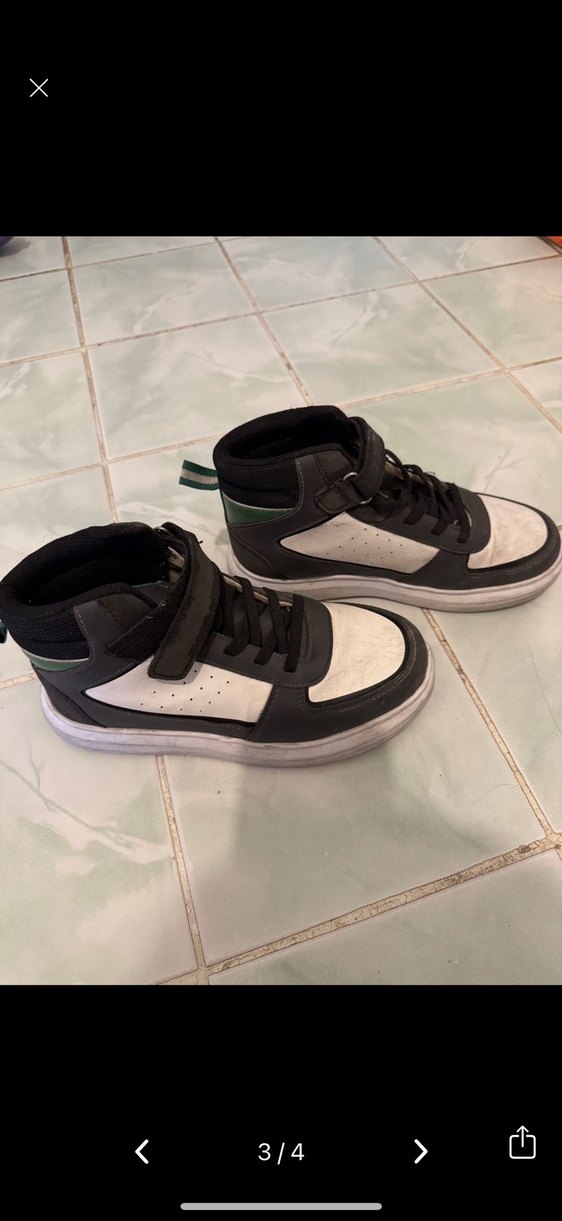 Yeşil Yılan Desenli Erkek Çocuk Spor Ayakkabı - Görsel 2