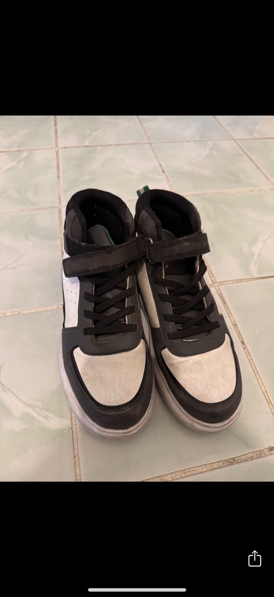 Yeşil Yılan Desenli Erkek Çocuk Spor Ayakkabı - Görsel 4