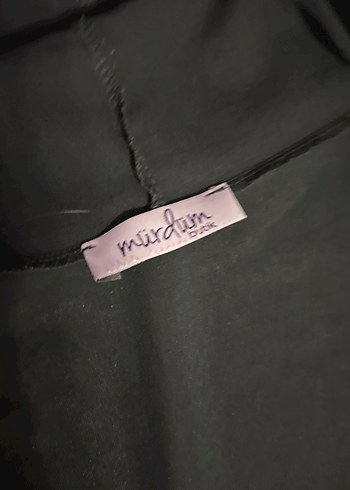 Siyah Uzun Dökümlü Hamile Ceketi - Görsel 2