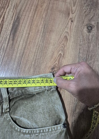 34 Beden camel Renk Bej Erkek Pantolon
