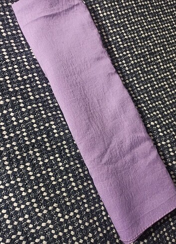 Şal lila rengi. - Görsel 6