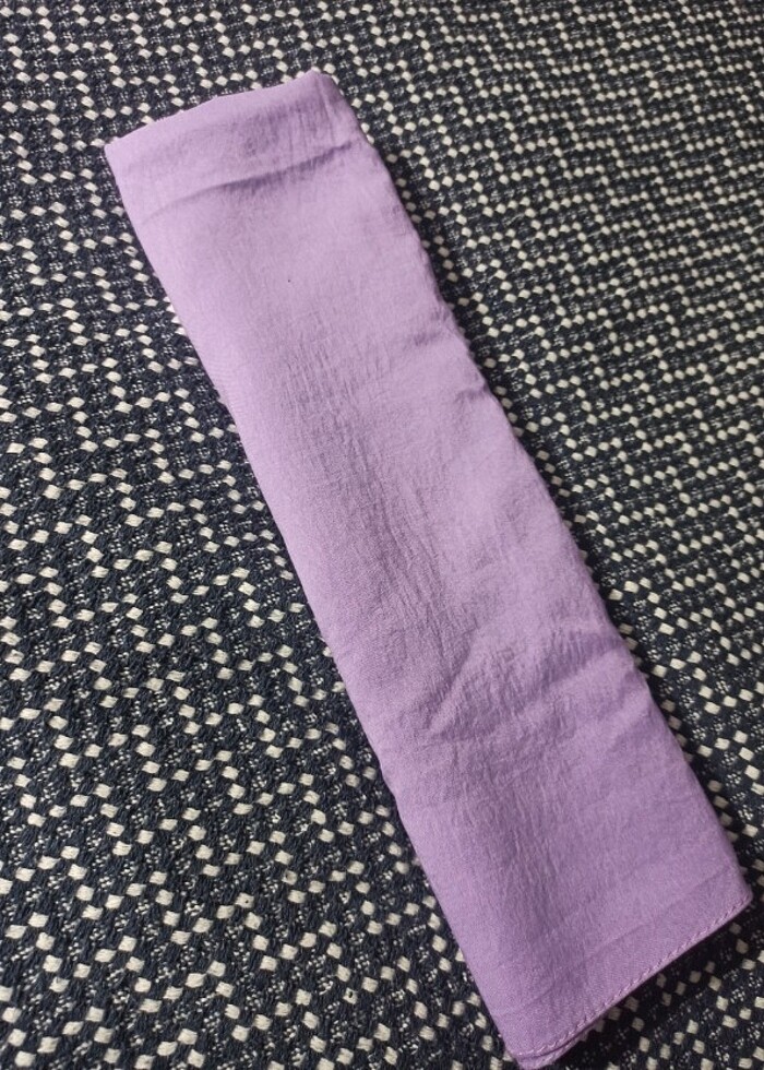 Şal lila rengi. - Görsel 5