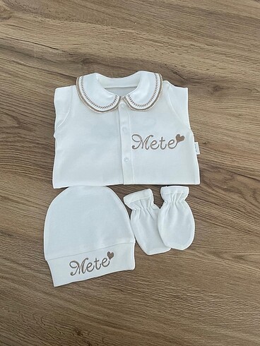 3 Ay Beden İsimli erkek bebek tulumu