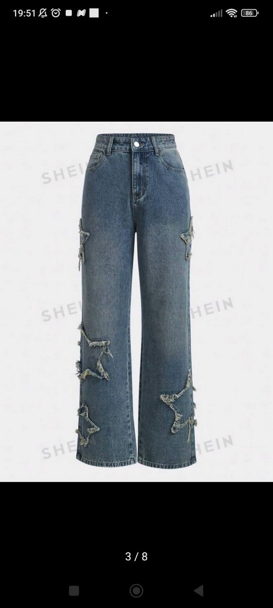 Gri Bağlamalı Salaş Rock Punk Kadın Kot - Görsel 3