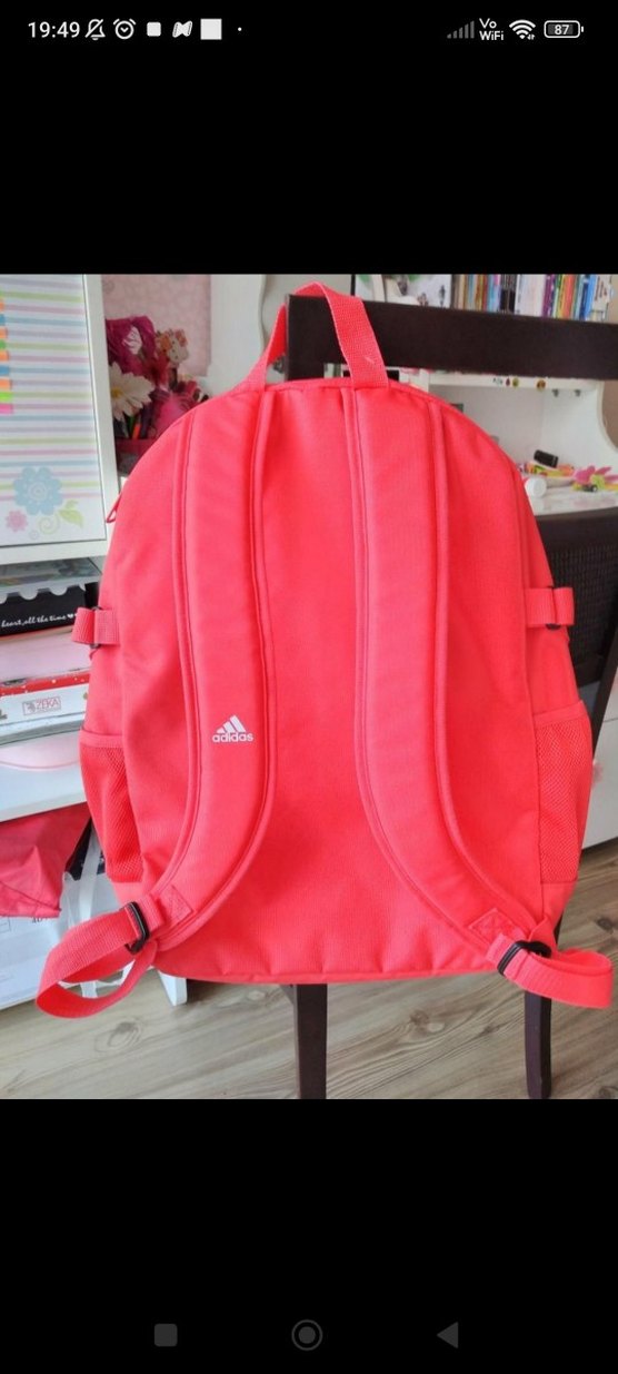 Narçiçeği Fermuarlı Spor Sırt Çantası - Görsel 2