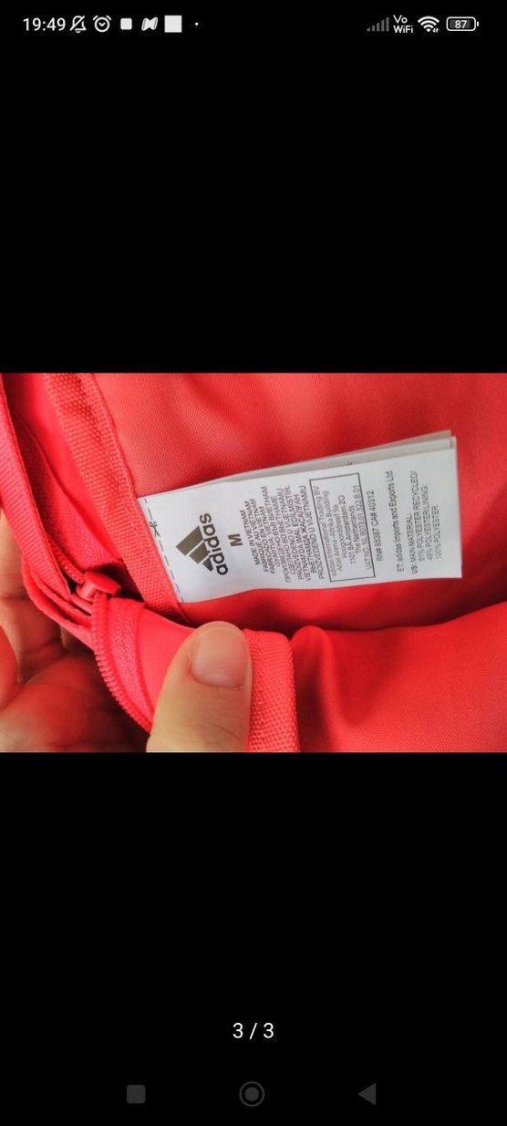 Narçiçeği Fermuarlı Spor Sırt Çantası - Görsel 3