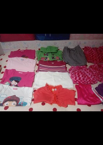 Kız Çocuk Pembe Simli Baskılı Tişört - Görsel 6