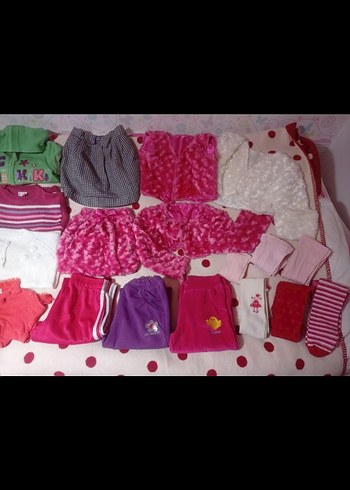 Kız Çocuk Pembe Simli Baskılı Tişört - Görsel 8