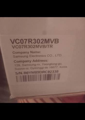 Koyu Mavi Samsung Elektrikli Süpürge - Görsel 5