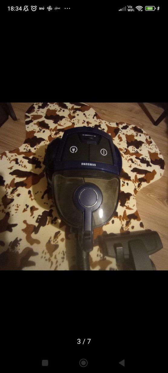 Koyu Mavi Samsung Elektrikli Süpürge - Görsel 3