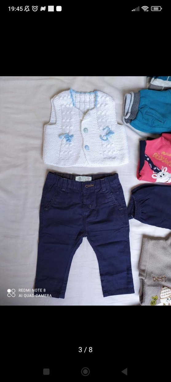 Erkek Çocuk Lacivert Kot Pantolon - Görsel 4