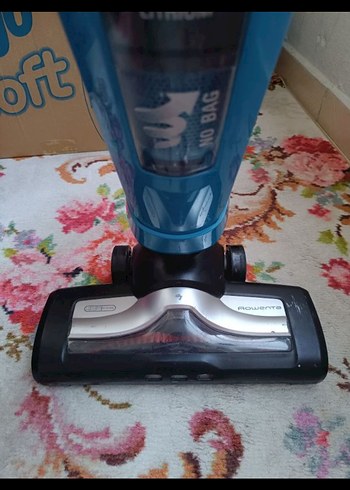 Mavi ve Gri Kablosuz Elektrikli Süpürge - Görsel 8