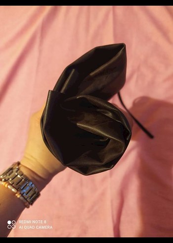 Anvelop Kahverengi Uzun Deri Etek - Görsel 7