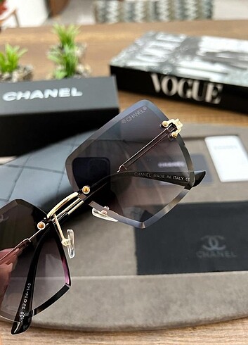  Beden siyah Renk Chanel Kadın Güneş Gözlüğü İthal