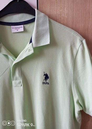 Erkek Yeşil Kısa Kollu Polo Tişört - Görsel 4