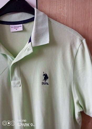 Erkek Yeşil Kısa Kollu Polo Tişört - Görsel 3