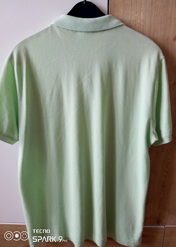 Erkek Yeşil Kısa Kollu Polo Tişört - Görsel 9