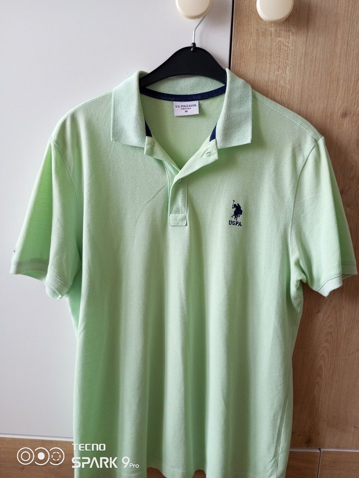 Erkek Yeşil Kısa Kollu Polo Tişört - Görsel 2