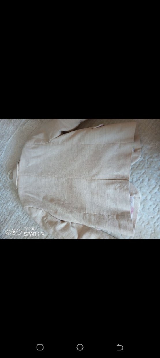 Bej Modern Klasik Çocuk Takım Elbise - Görsel 4