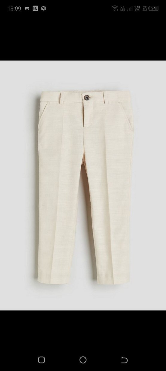 Bej Modern Klasik Çocuk Takım Elbise - Görsel 3