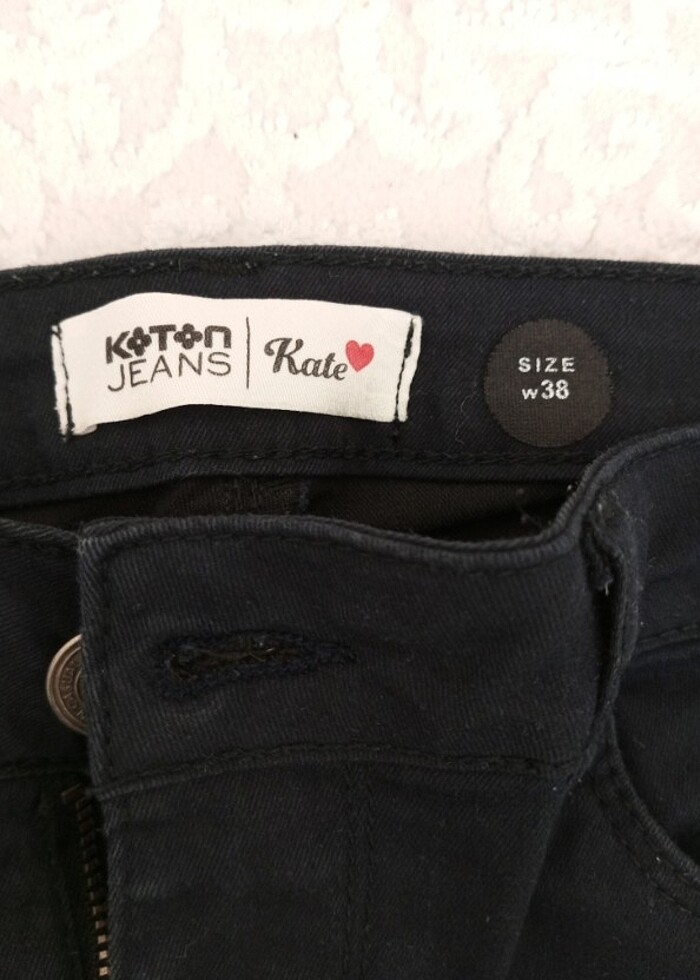 Lacivert pantolon - Görsel 3