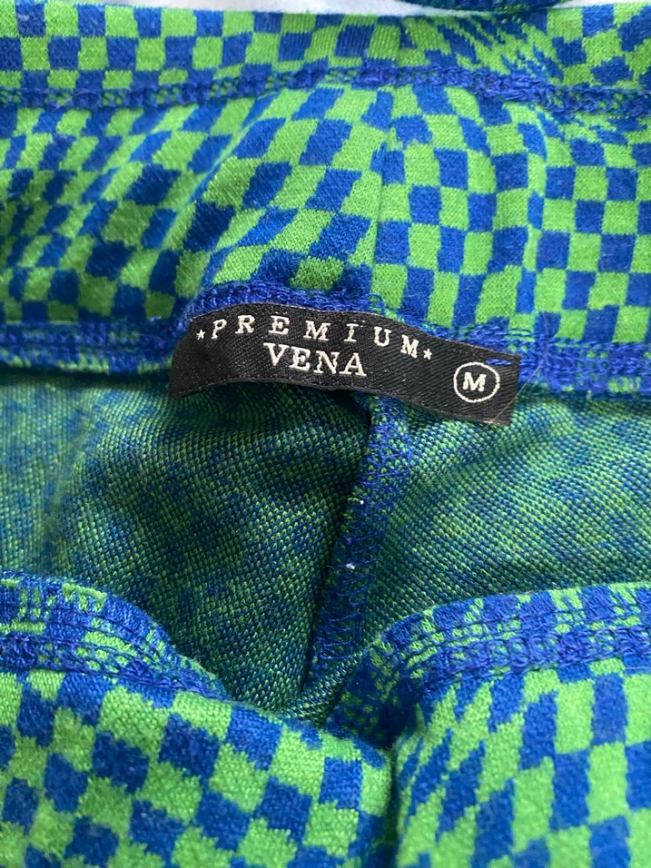 Yeşil Salaş Bol Paça Pantolon- Üst Takım - Görsel 4