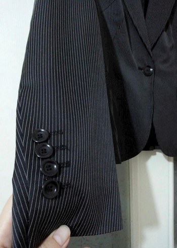 Siyah Kadın Blazer Ceket - Görsel 3