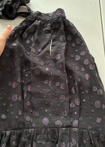 Twist Kadın Siyah Uzun Elbise - Görsel 3