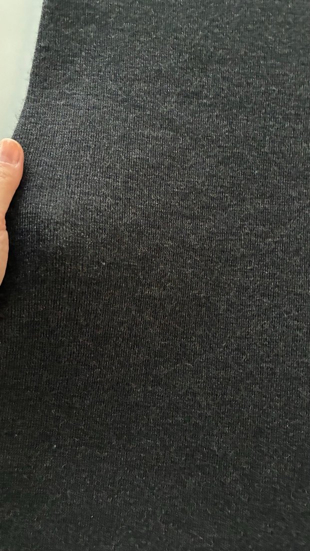 Boncuk İşlemeli Gri Midi Triko Elbise - Görsel 5