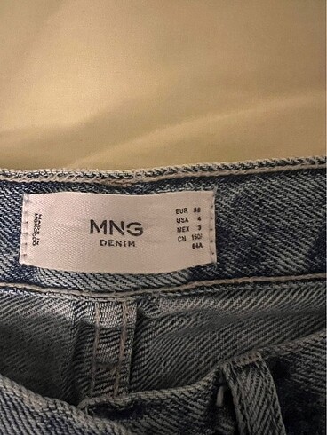 s Beden mavi Renk Mango Jean