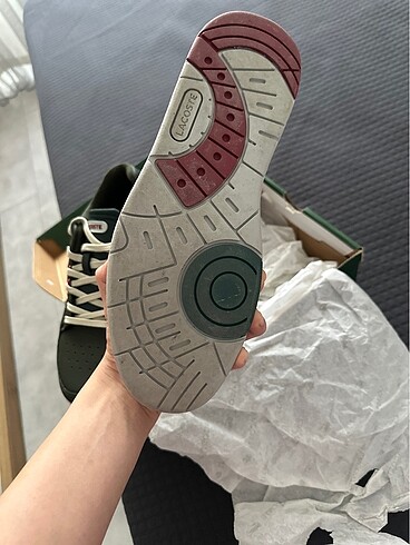 42.5 Beden yeşil Renk Lacoste erkek ayakkabı
