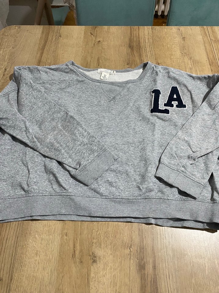 Gri H&M Sweatshirt - Görsel 3
