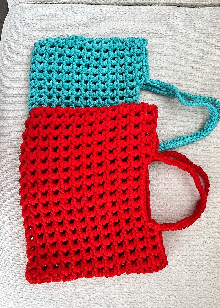 Penye ip çanta - Görsel 3