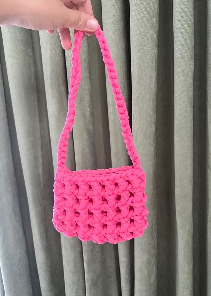 Penye ip çocuk çantası - Görsel 2