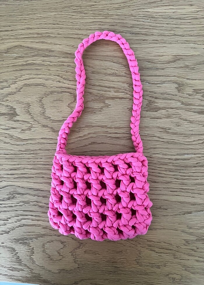 Penye ip çocuk çantası - Görsel 3