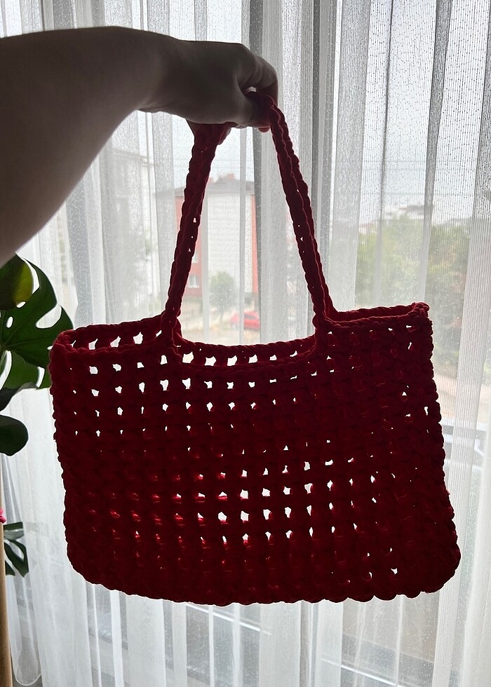 Penye ip çanta - Görsel 2