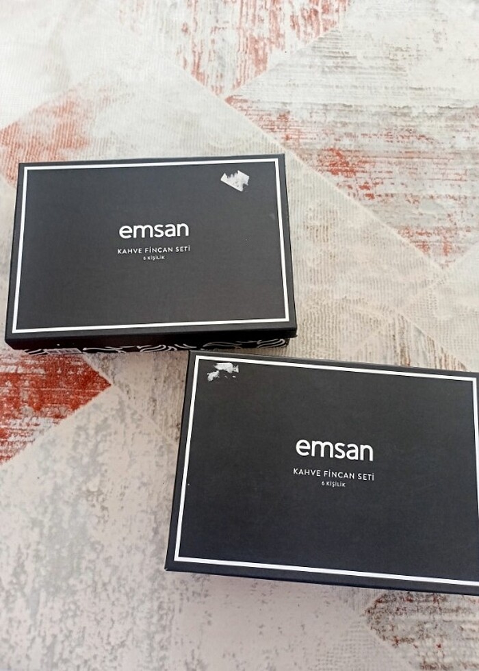 Emsan 12 kişilik kahve fincan takımı  - Görsel 3