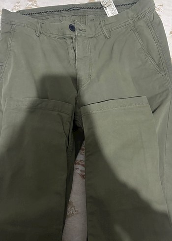 Haki Erkek Normal Kesim Pantolon - Görsel 2