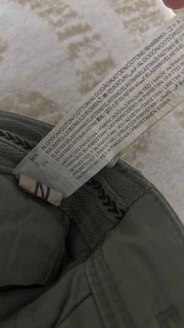 Haki Erkek Normal Kesim Pantolon - Görsel 4